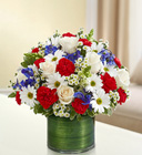 Cherished Memories<br>Red, White and Blue Davis Floral Clayton Indiana from Davis Floral